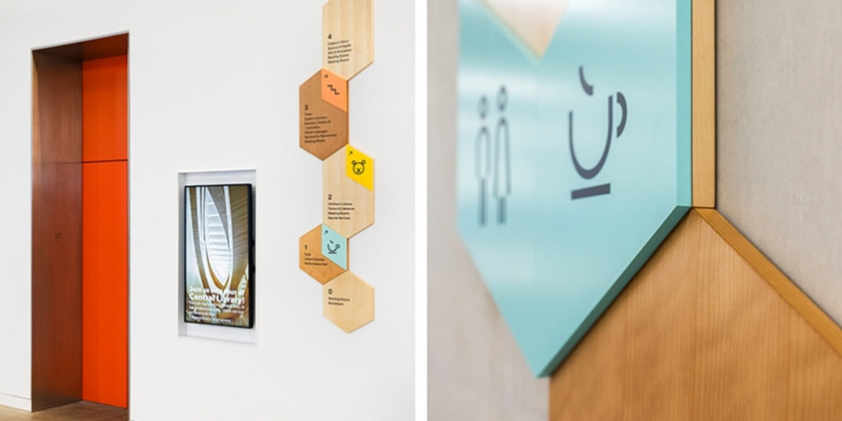Wood & Acrylic Directory Sign